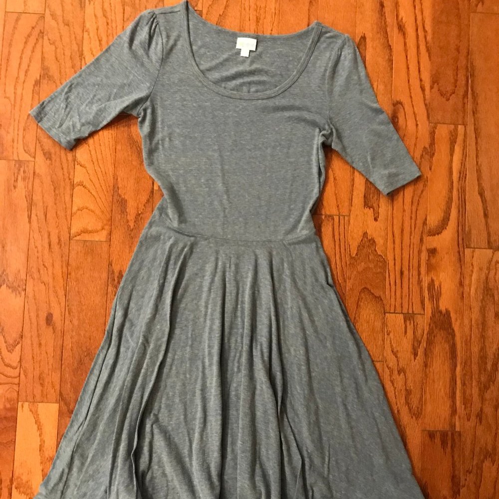 LuLaRoe Blue Heather Dress